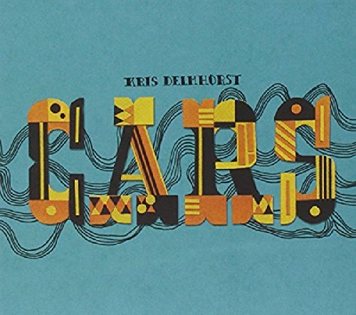 "Album cover for 'Cars' by Kris Delmhorst, featuring stylized text on a blue background."