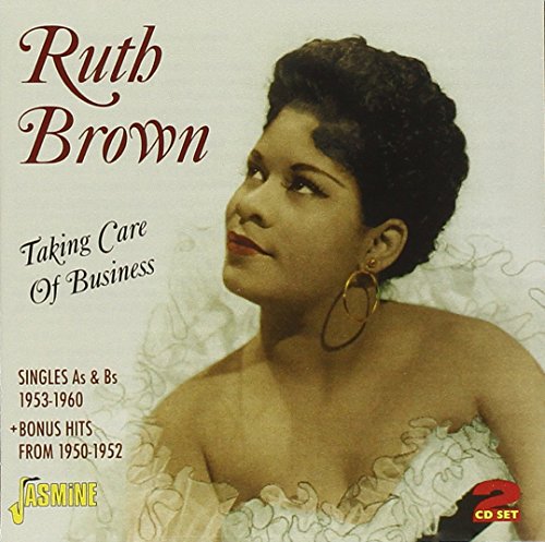 "CD cover featuring a portrait of Ruth Brown, a woman with dark hair."