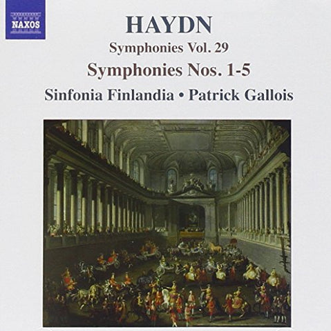 Sinfonia Finlandiagallois - Haydn: Symphonies, Vol. 29 - Symphonies Nos. 1-5 [CD]
