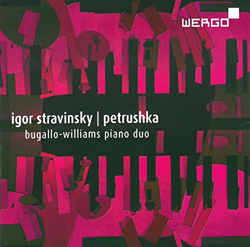CD cover with abstract pink and black design, featuring white text and "WERGO" logo.