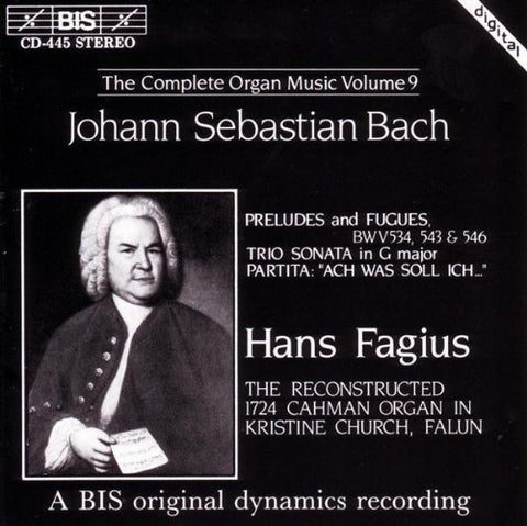 Hans Fagius - Complete Organ Music Vol. 9 [CD]