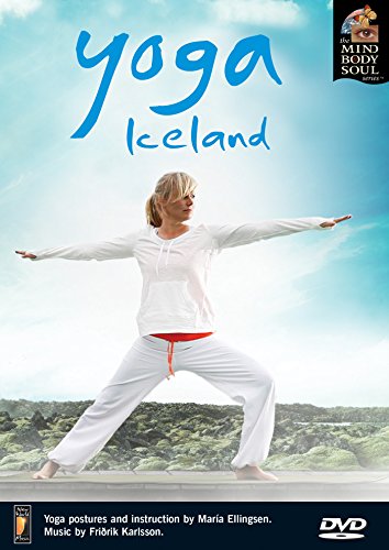 DVD cover featuring a blonde woman in a yoga pose against a blue sky.
