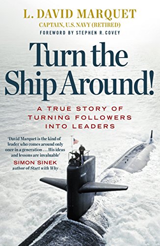 "Book cover featuring a submarine with a sailor and American flag, icy ocean background."
