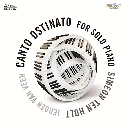 Vinyl record album cover with spiral design and black text on white background.
