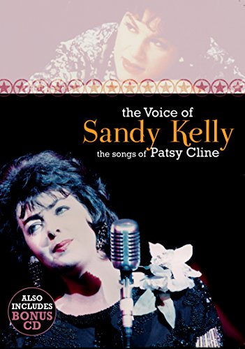 DVD cover featuring Sandy Kelly singing into a microphone with a bonus CD.