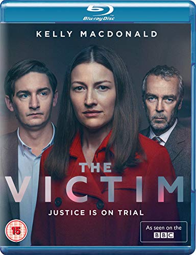 Blu-ray case with cover art featuring three actors, including Kelly Macdonald.