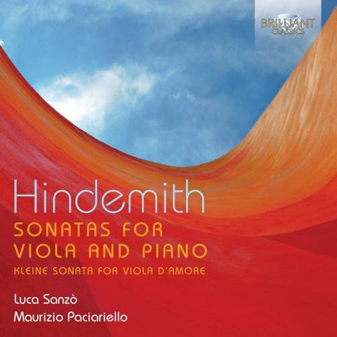 Luca Sonzo / Maurizio Paciari - Hindemith: Sonatas For Viola And Piano [CD]