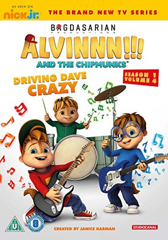 Alvin and The Chipmunks: Driving Dave Crazy [DVD]