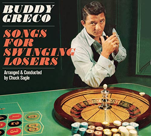 Album cover: man at roulette table with stacks of chips and title text.