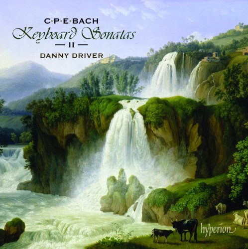 "Album cover featuring a serene waterfall landscape with cows and text overlays."
