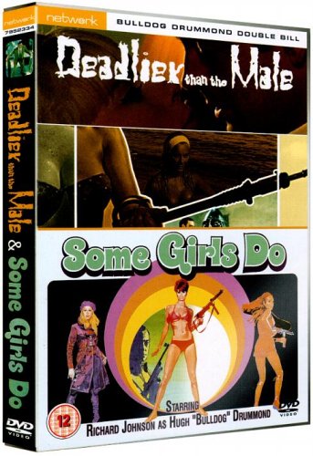 Bulldog Drummond Double Bill : Deadlier Than The Male / Some Girls Do [DVD]