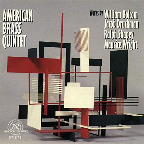 Bolcom  Drukman  Shapey  Wrigh - Bolcom, Drukman, Shapey, Wright: Brass Works [CD]