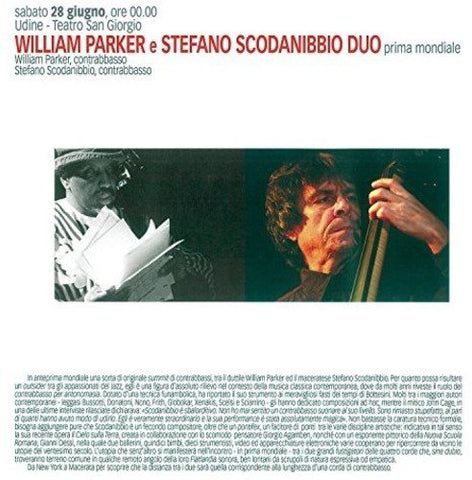 William Parker & Stefano Scoda - Bass Duo [CD]
