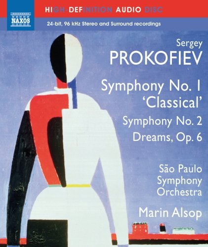 "Album cover featuring abstract figure in white, red, and black against a blue background."