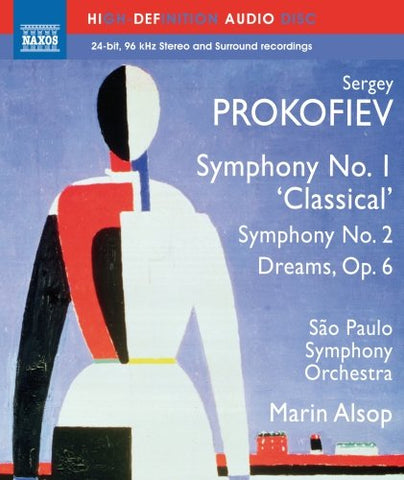 Prokofiev: Symphony No. 2/ Dreams [Marin Alsop] [Naxos Blu Ray Audio: NBD0044] [DVD AUDIO]