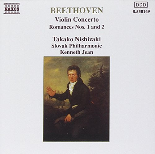 CD cover featuring Beethoven portrait, white background, and brown text with artist and title.