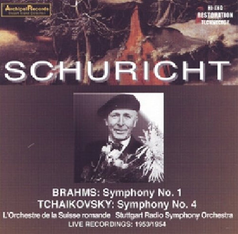 Schuricht - Schuricht conducts Brahms and Tcha Schuricht [CD]