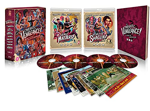 Cinematic Vengeance! 8 Kung Fu Classics From Director Joseph Kuo [BLU-RAY]