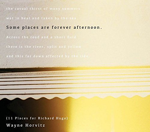 Wayne Horvitz - Some Places Are Forever Afternoon (11 Places For Richard Hugo) [CD]