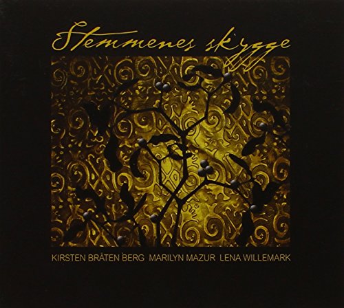 "CD cover with gold tree design on black background, featuring artist names."