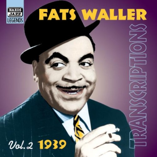 Album cover featuring Fats Waller in a suit and hat against a purple background.