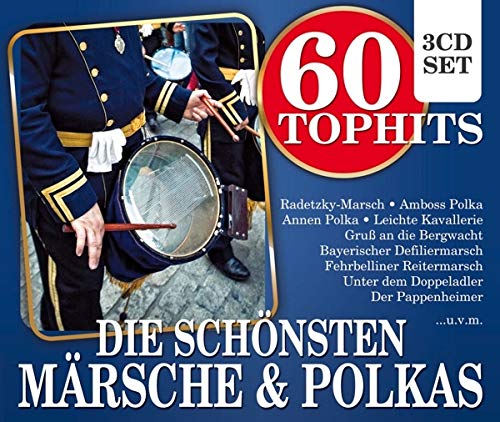 Various - 60 Top Hits, Die Schonsten Marsche & Polkas [CD]