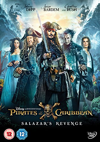 "Pirates of the Caribbean" DVD cover featuring Johnny Depp as Captain Jack Sparrow.