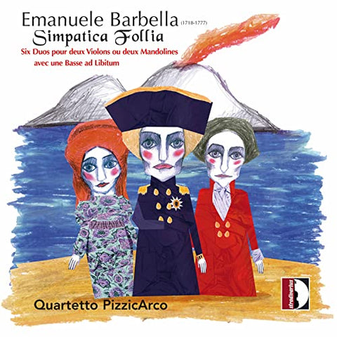 Quartetto Pizzicarco - Emanuele Barbella: Simpatica Follia [CD]