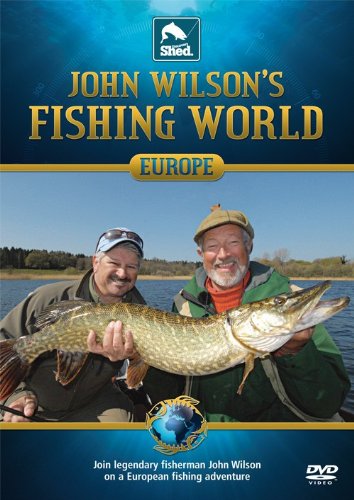 DVD cover showing two men holding a large fish, with blue background and gold text.
