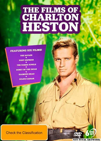 Films Of Charlton Heston [DVD]