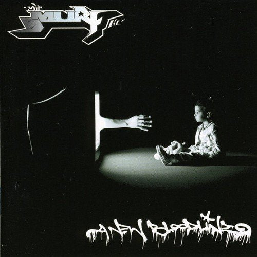 Black-and-white album cover with a child sitting and reaching for a glowing hand.
