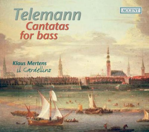 Klaus Mertens, Il Gardellino - Georg Philipp Telemann - Cantatas for Bass [CD]