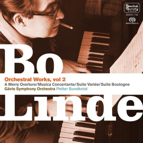 Gavle Sosundkvist - Bo Linde: Orchestral Works, Vol. 2 [CD]