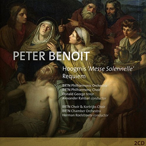 "CD cover featuring a Renaissance-style painting of mourners around a deceased figure."
