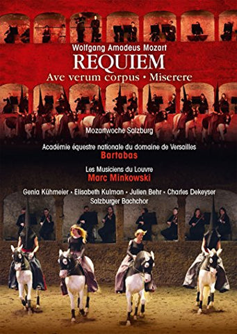 Wolfgang Amadeus Mozart: Requiem - Ave verum corpus; Miserere [Genia Kühmeier; Elisabeth Kulman; Marc Minkowski] [C Major Entertainment: 741808] [DVD]