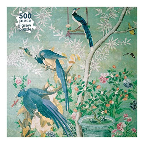 Adult Jigsaw Puzzle John James Audubon: Magpie Jays (500 Pieces): 500-Piece Jigsaw Puzzles