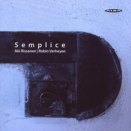 CD titled "Semplice" by Rissanen/Verheyen, featuring a compact disc in a case.