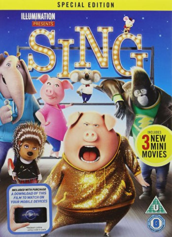 Sing [DVD] [2017] DVD