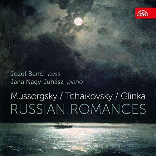 "CD cover featuring a serene nighttime seascape with a sailboat under a full moon."
