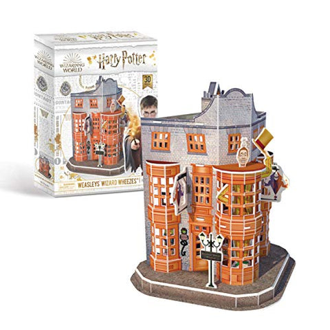 University Games 7605 Harry Potter Diagon Alley Weasleys' Wizard Wheezes 3D Puzzle