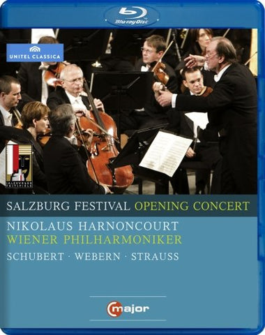 Salzburg Festival Opening Concert [Nikolaus Harnoncourt, Vienna Philharmonic Orchestra] [C MAJOR ENTERTAINMENT: BLU RAY] [Blu-ray] [2015] Blu-ray