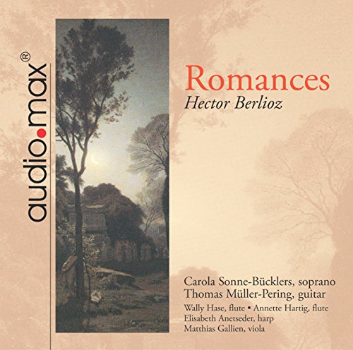 "CD cover with a painting of a forest scene and 'Romances' title."