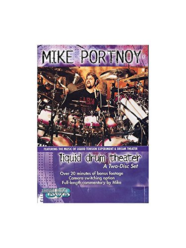 DVD cover featuring Mike Portnoy playing drums, with title and bonus features listed.