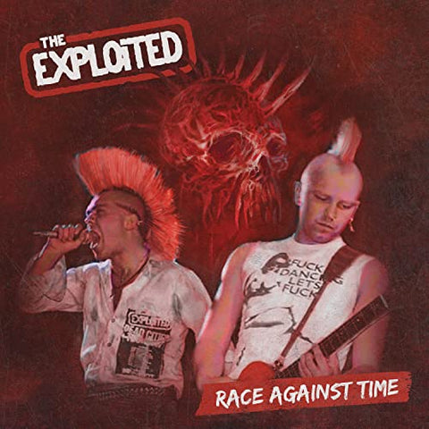 The Exploited - Race Against Time (Red Marble Vinyl) [VINYL]