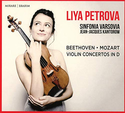 Liya Petrova - Beethoven/Mozart: Violin Concertos In D [CD]