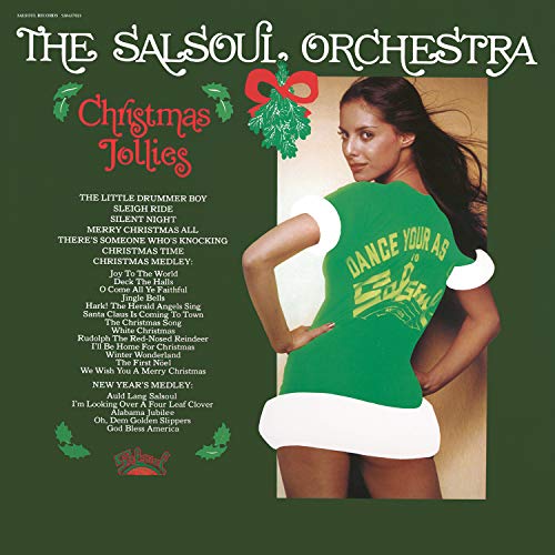 Sealed vinyl record album cover with a woman wearing a green "dance" shirt.