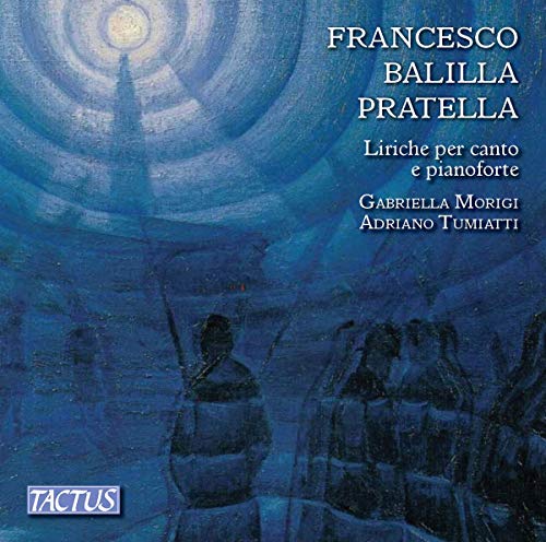 "CD cover with blue-toned painting and white text, featuring 'Tactus' logo in the bottom left."