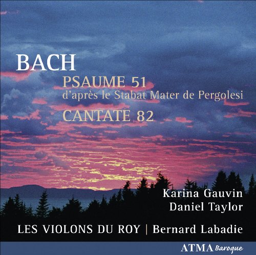 Gauvin/Taylor/Labadie/Les Violons du Roy - Psalm 51 after the Pergolesi Stabat Mater [CD]
