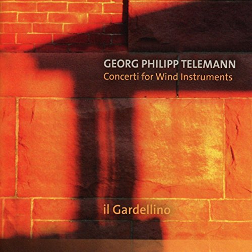 "CD cover with red brick wall, shadows, and white and orange text."