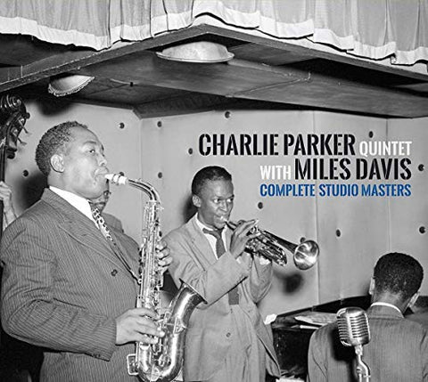 Charlie Parker Quintet & Miles - Complete Studio Masters (16_page Booklet Including 10 Outstanding Photos) (Photographs by William Gottlieb) [CD]